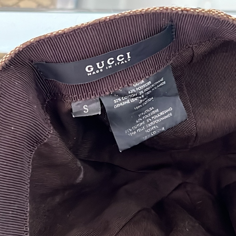 Cute Original Gucci Hat Size S Made in Italy Excellent condition… - Picture 3 of 7